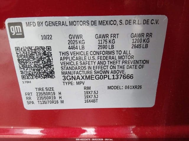 2023 CHEVROLET EQUINOX FWD RS 9