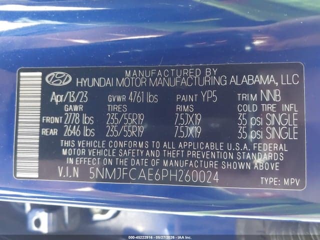 2023 HYUNDAI TUCSON SEL 9