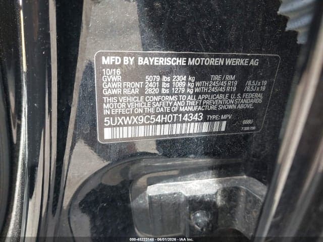 2017 BMW X3 XDRIVE28I 9