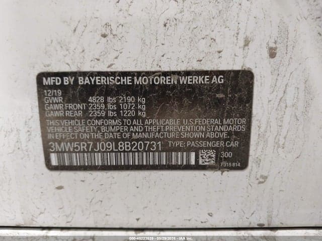 2020 BMW 330I XDRIVE 9