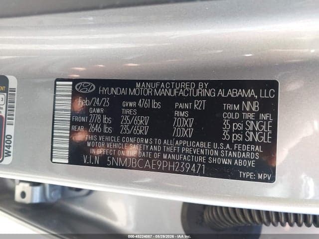 2023 HYUNDAI TUCSON SEL 9