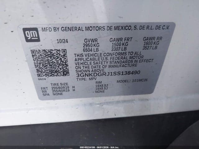 2025 CHEVROLET BLAZER EV LT AWD 9
