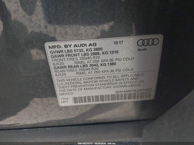 2018 AUDI SQ5 3.0T PREMIUM PLUS 9