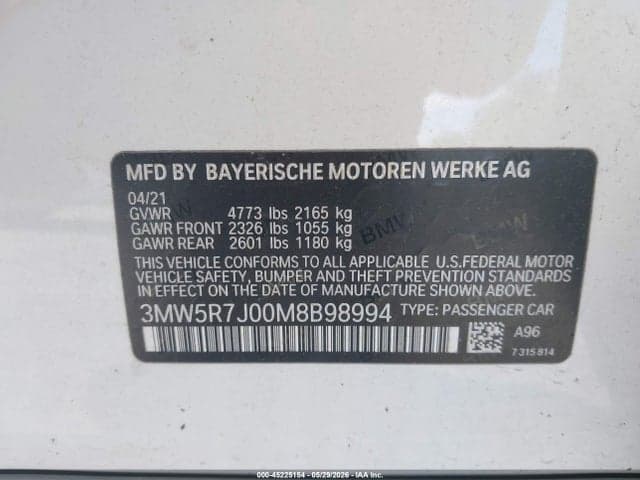 2021 BMW 330I XDRIVE 9