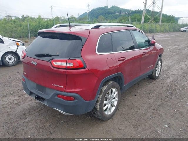 2017 JEEP CHEROKEE LIMITED 4X4 4