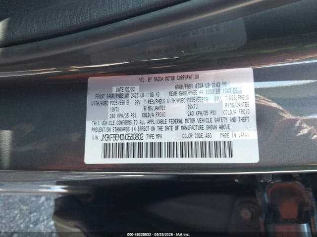 2022 MAZDA CX-5 2.5 S PREMIUM PLUS 9