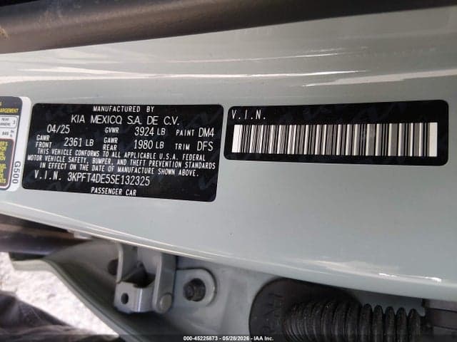 2025 KIA K4 LXS 9