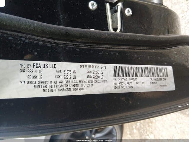 2018 DODGE CHARGER SXT PLUS RWD 9