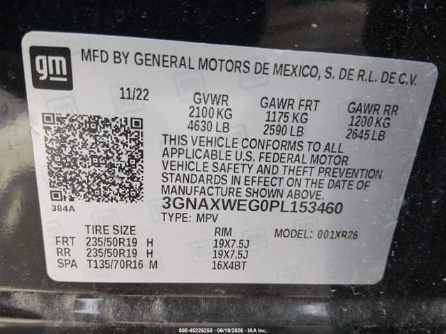 2023 CHEVROLET EQUINOX AWD RS 9