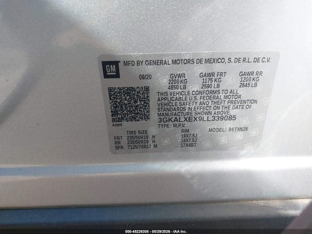 2020 GMC TERRAIN AWD DENALI 9