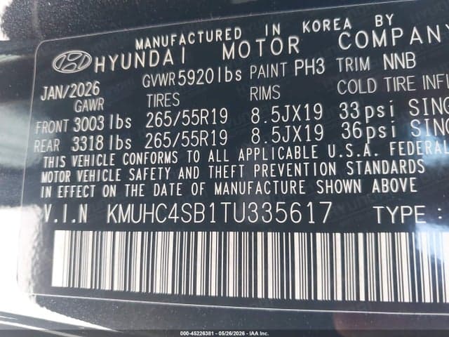 2026 GENESIS GV80 2.5T 9