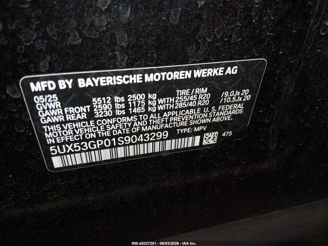 2025 BMW X3 30 XDRIVE 9