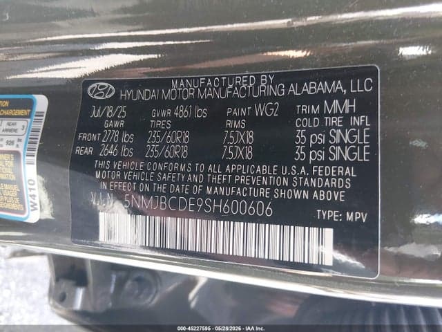 2025 HYUNDAI TUCSON SEL 9