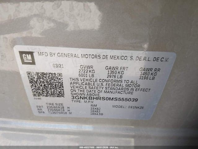 2021 CHEVROLET BLAZER AWD 2LT 9