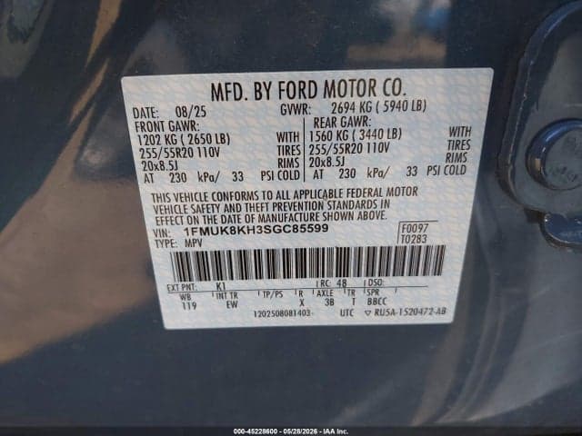 2025 FORD EXPLORER ST-LINE 9