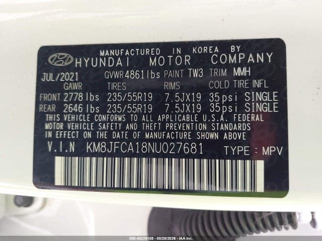 2022 HYUNDAI TUCSON HYBRID SEL CONVENIENCE 9