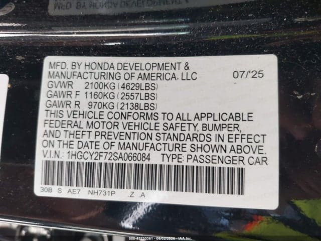 2025 HONDA ACCORD HYBRID SPORT-L 9