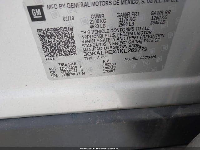 2019 GMC TERRAIN SLT 9