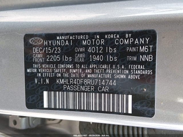 2024 HYUNDAI ELANTRA N LINE 9