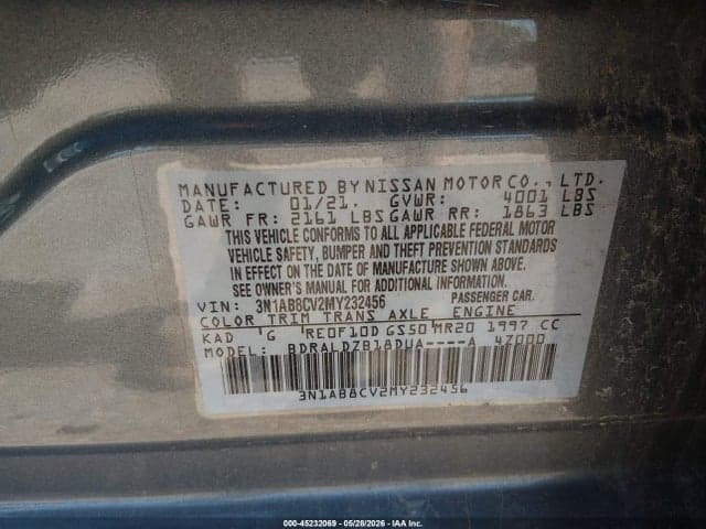 2021 NISSAN SENTRA SV XTRONIC CVT 9