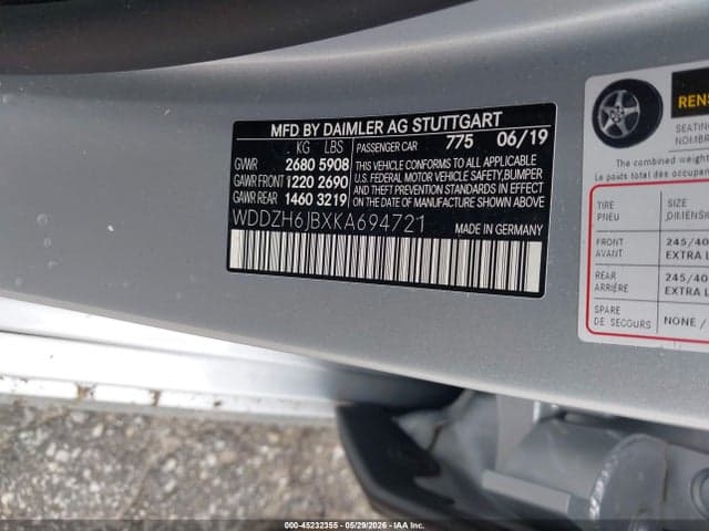 2019 MERCEDES-BENZ E-CLASS E 450 9