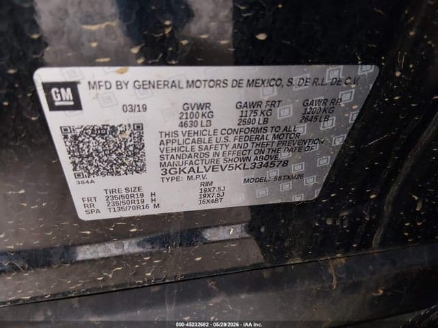 2019 GMC TERRAIN SLT 9