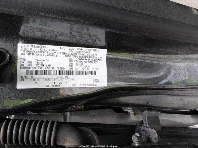2017 FORD FOCUS SE 9