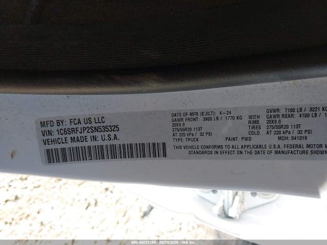 2025 RAM 1500 LARAMIE 9