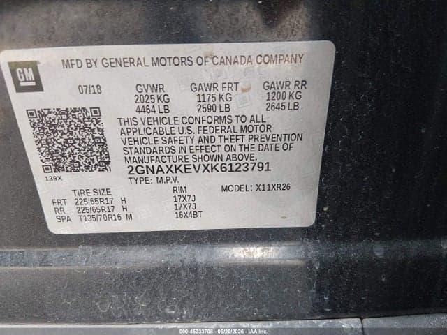 2019 CHEVROLET EQUINOX LT 9