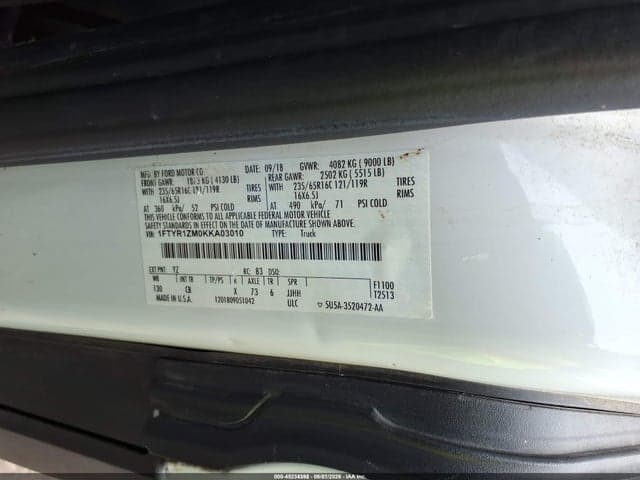 2019 FORD TRANSIT-250 9