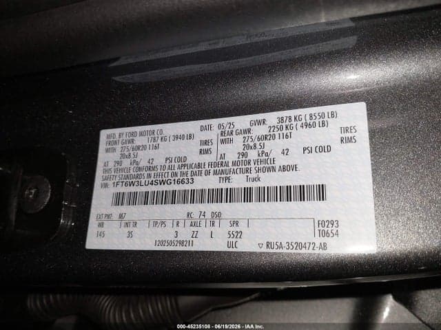 2025 FORD F-150 LIGHTNING FLASH 9