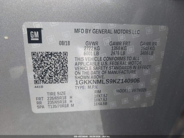2019 GMC ACADIA SLT-1 9