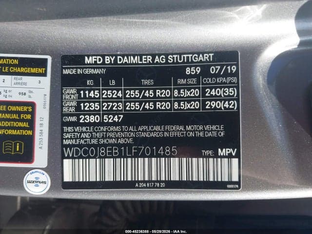 2020 MERCEDES-BENZ GLC 300 COUPE 4MATIC 9