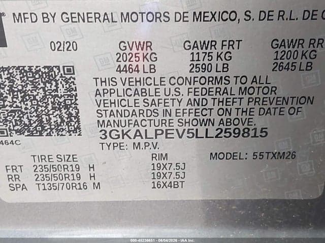 2020 GMC TERRAIN FWD SLT 9