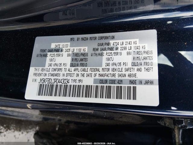 2024 MAZDA CX-5 2.5 S PREMIUM 9