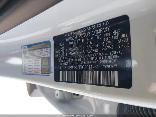 2025 HYUNDAI TUCSON SEL 9