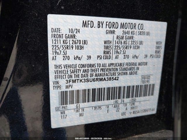 2024 FORD MUSTANG MACH-E PREMIUM 9