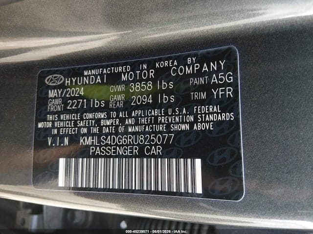 2024 HYUNDAI ELANTRA SEL 9