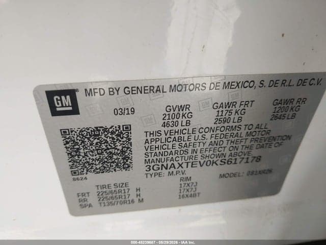 2019 CHEVROLET EQUINOX LT 9