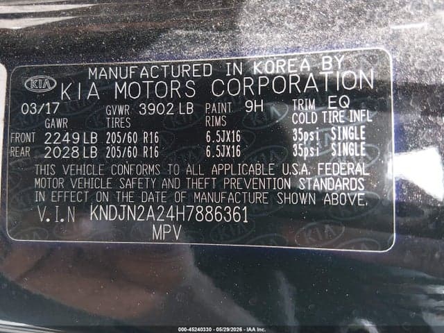 2017 KIA SOUL 9