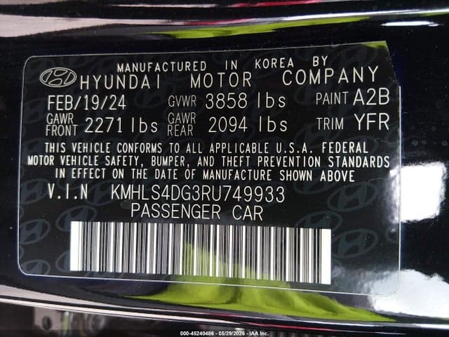 2024 HYUNDAI ELANTRA SEL 9