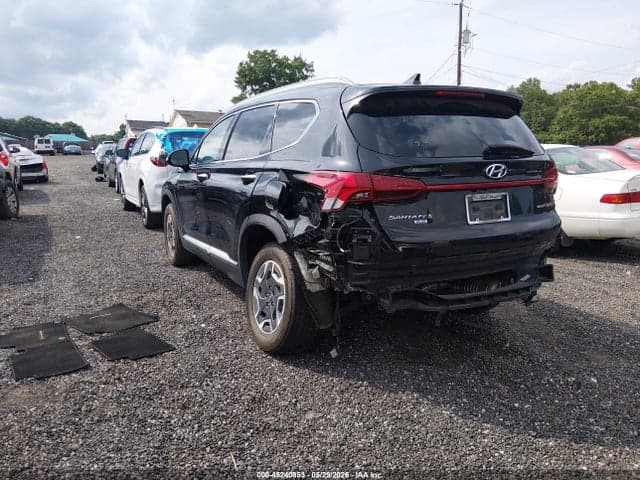 2023 HYUNDAI SANTA FE HYBRID BLUE 3