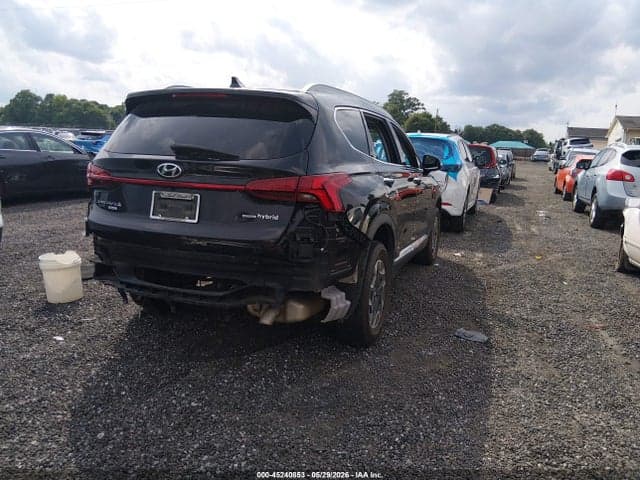 2023 HYUNDAI SANTA FE HYBRID BLUE 4