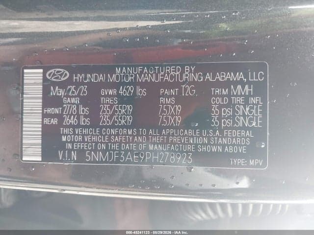 2023 HYUNDAI TUCSON SEL 9