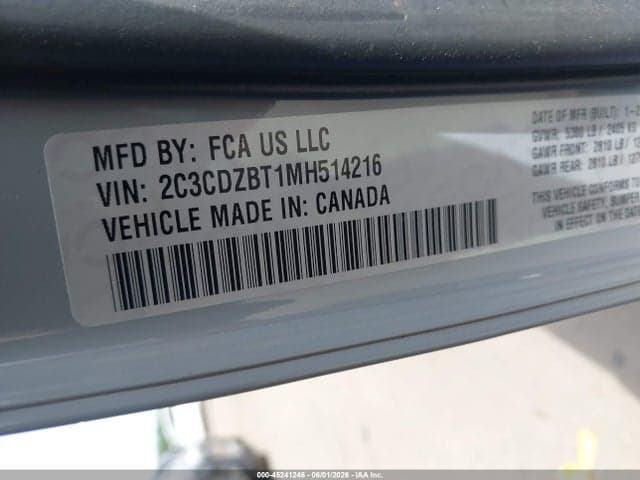 2021 DODGE CHALLENGER R/T 9