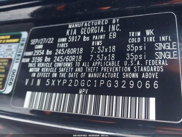 2023 KIA TELLURIDE LX 9