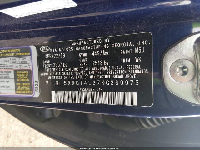 2019 KIA OPTIMA S 9