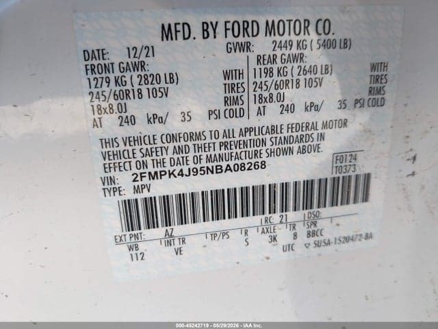 2022 FORD EDGE SEL 9