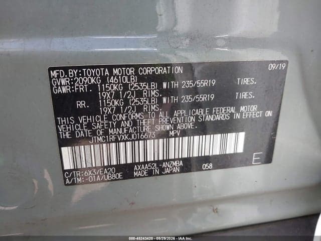 2019 TOYOTA RAV4 XLE PREMIUM 9