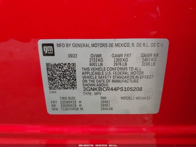 2023 CHEVROLET BLAZER FWD 2LT 9